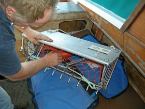 Assembling the Scallop Dredge